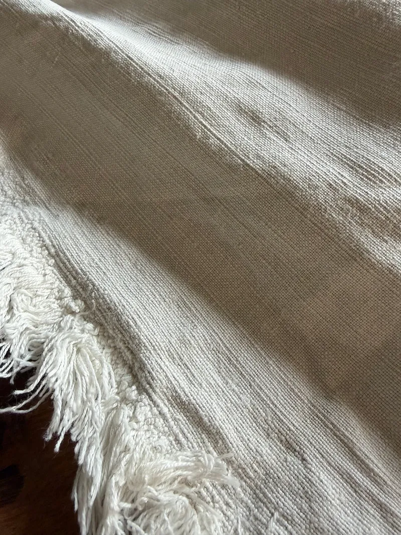 4 Meter beeindruckendes Bauernleinen um 1920-30