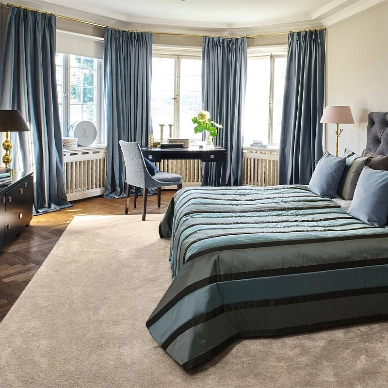 King – hochwertiger Samtvorhang nach Maß mit elegantem Glanz weich fließend in 50 modernen Farben