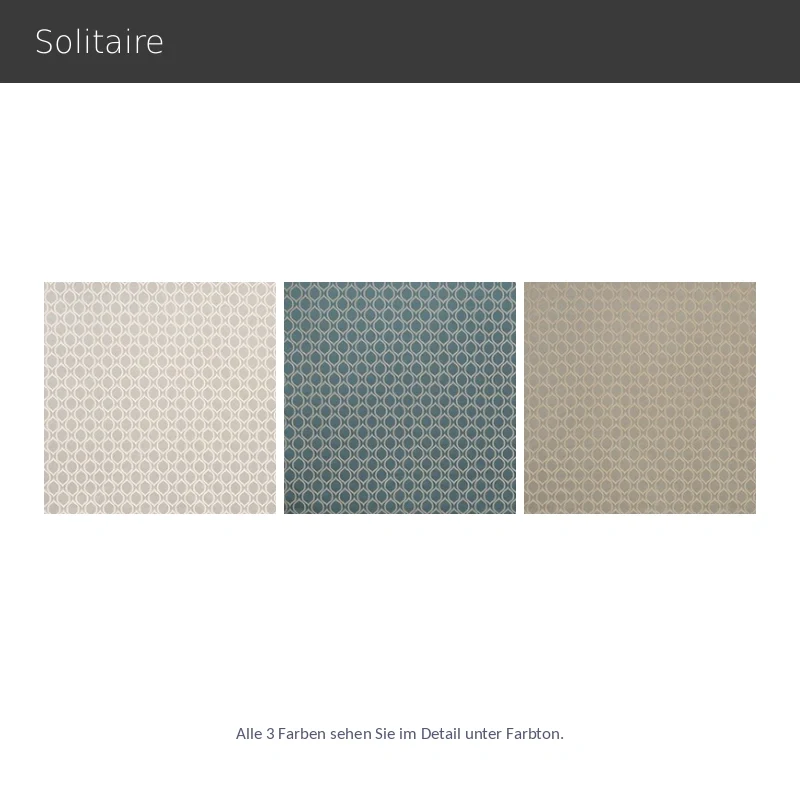 Solitaire – hochwertiger blickdichter Jacquard-Vorhang nach Maß mit edlem Rautenmuster, 3 Farben