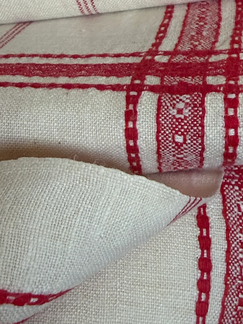 2 x 1,3 Meter original französisches Tuch-Leinen
