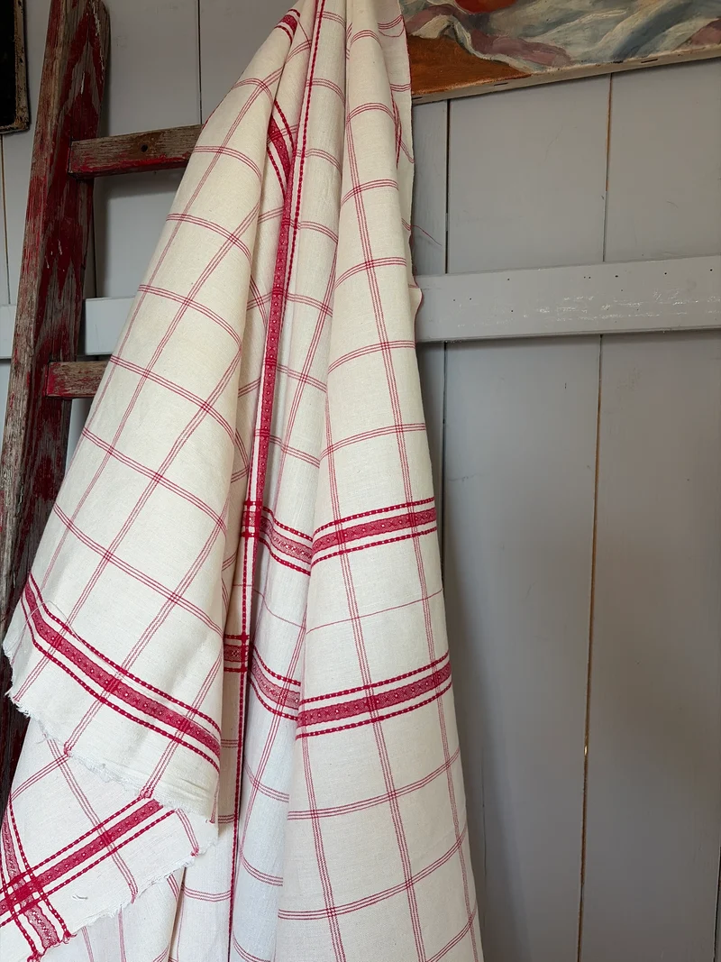 2 x 1,3 Meter original französisches Tuch-Leinen