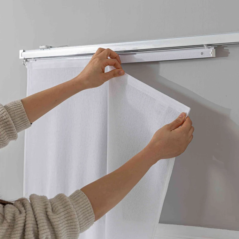 Paneelwagen »Lugo« für Flächenvorhang incl.Beschwerungsstange Rollen- und X-Gleiter 2024200
