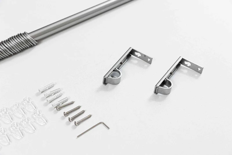 Ausziehbare Gardinenstange »Ningbo« Ø16/19 mm Komplettset zum sofortigen Montieren Wand- und Deckenmontage 2024140