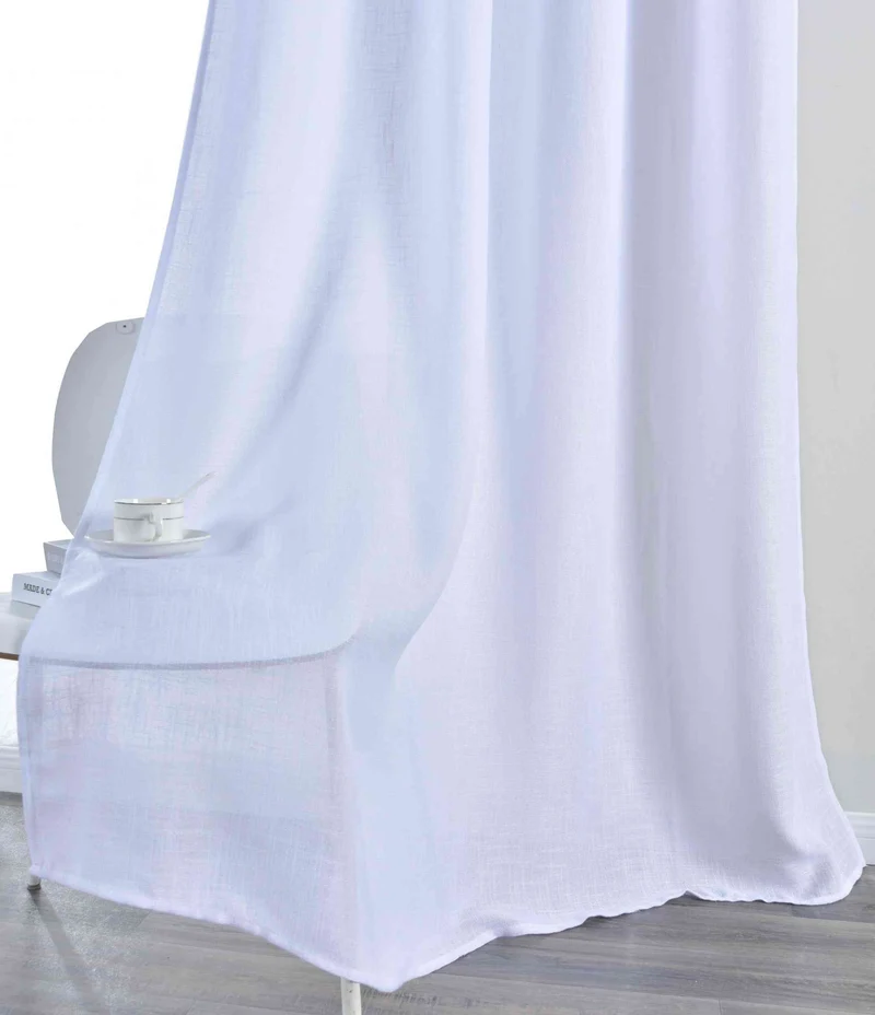 2er Set Vorhang Ösen »Essen« Cationic Raffhalter Leinenstruktur blickdicht lichtdurchlässig 210 g/m² 202430-2