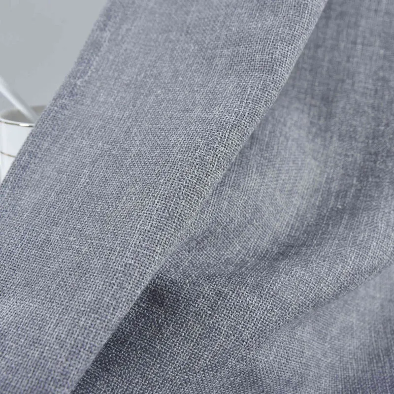 2er Set Vorhang Ösen »Essen« Cationic Raffhalter Leinenstruktur blickdicht lichtdurchlässig 210 g/m² 202430-2