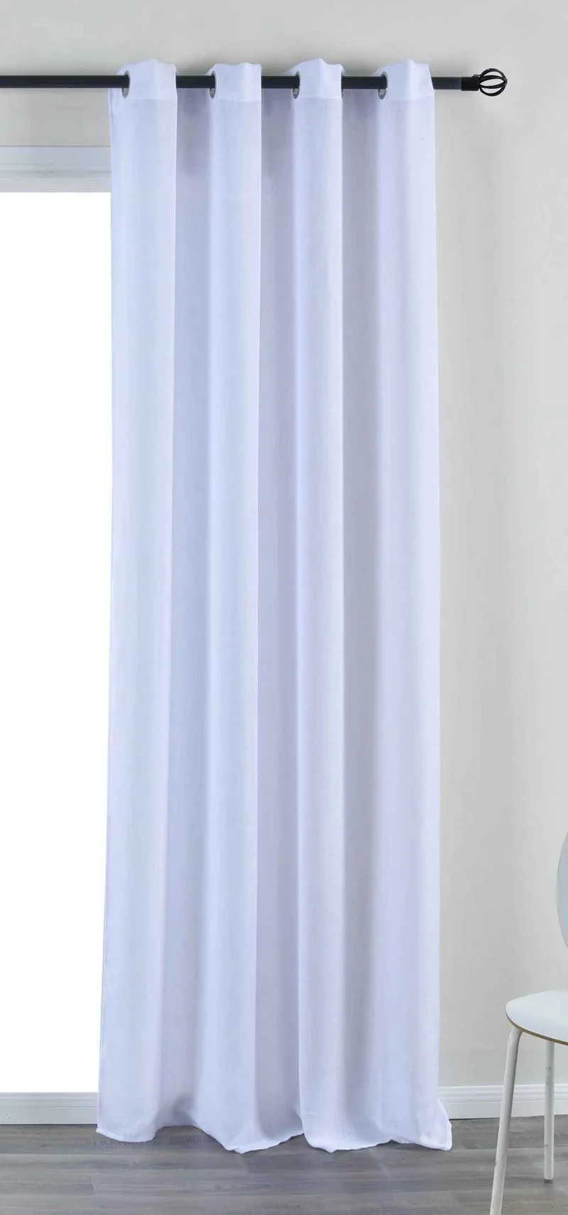 Vorhang Ösen »Essen« Cationic Raffhalter Leinenstruktur blickdicht lichtdurchlässig 210 g/m² 202430
