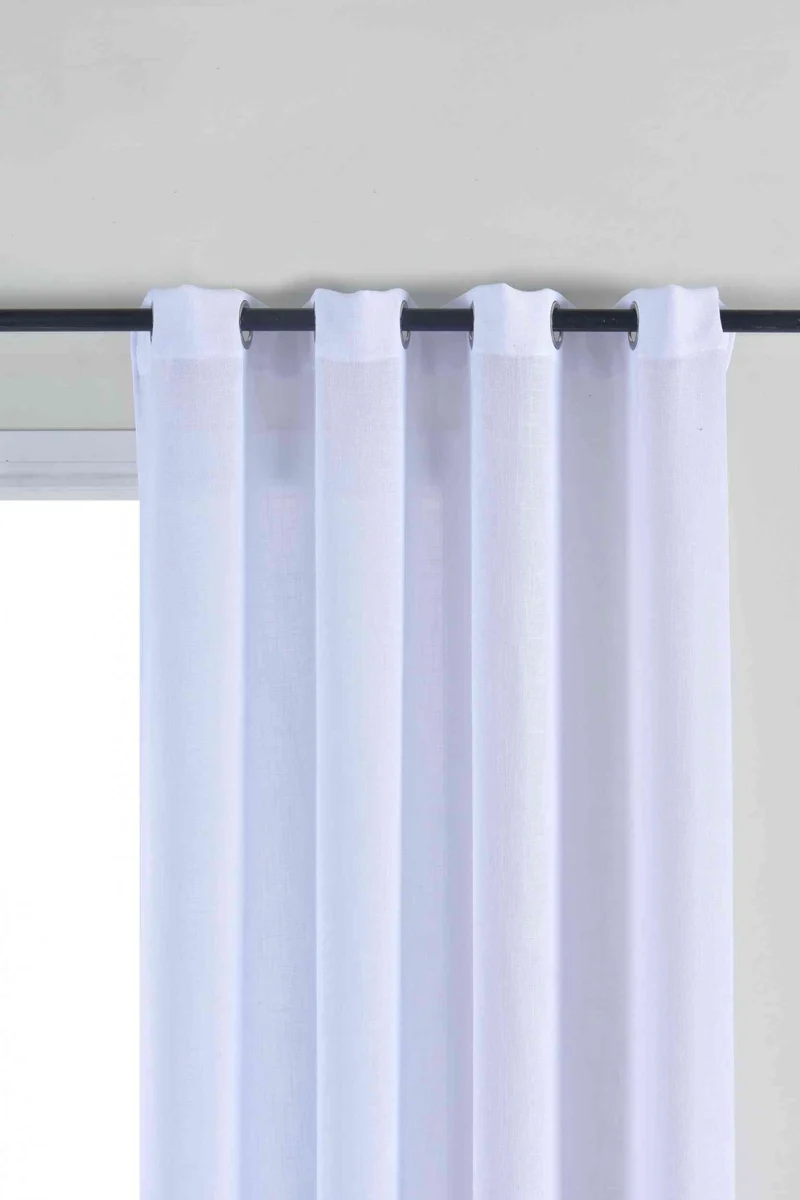 Vorhang Ösen »Essen« Cationic Raffhalter Leinenstruktur blickdicht lichtdurchlässig 210 g/m² 202430