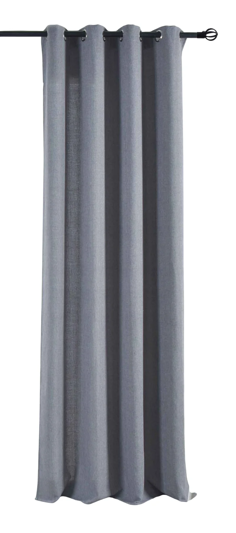 Vorhang Ösen »Essen« Cationic Raffhalter Leinenstruktur blickdicht lichtdurchlässig 210 g/m² 202430