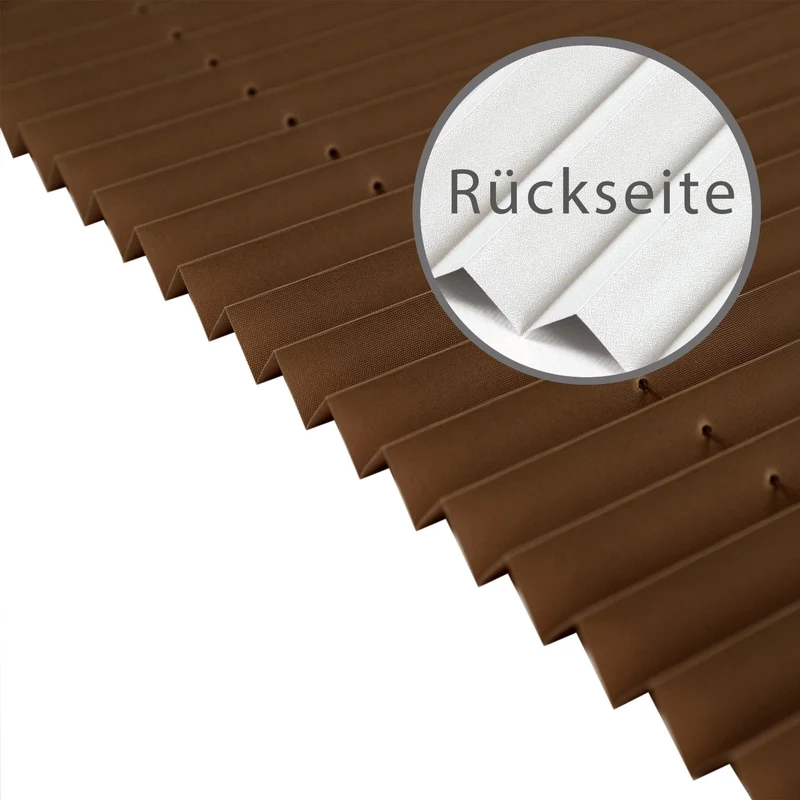Thermo-Klemmfix-Plissee – ohne Bohren