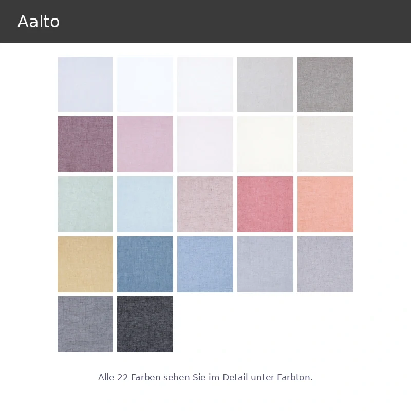 Aalto – halbtransparenter Vorhang nach Maß mit Leinenanteil Design und natürlicher Farbwelt