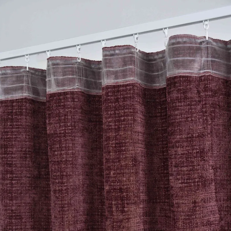 Vorhang Chenille Jacquard »RIGA« mit Multiband-Aufhängung Luxuriöser Stil für Ihr Zuhause 2023500