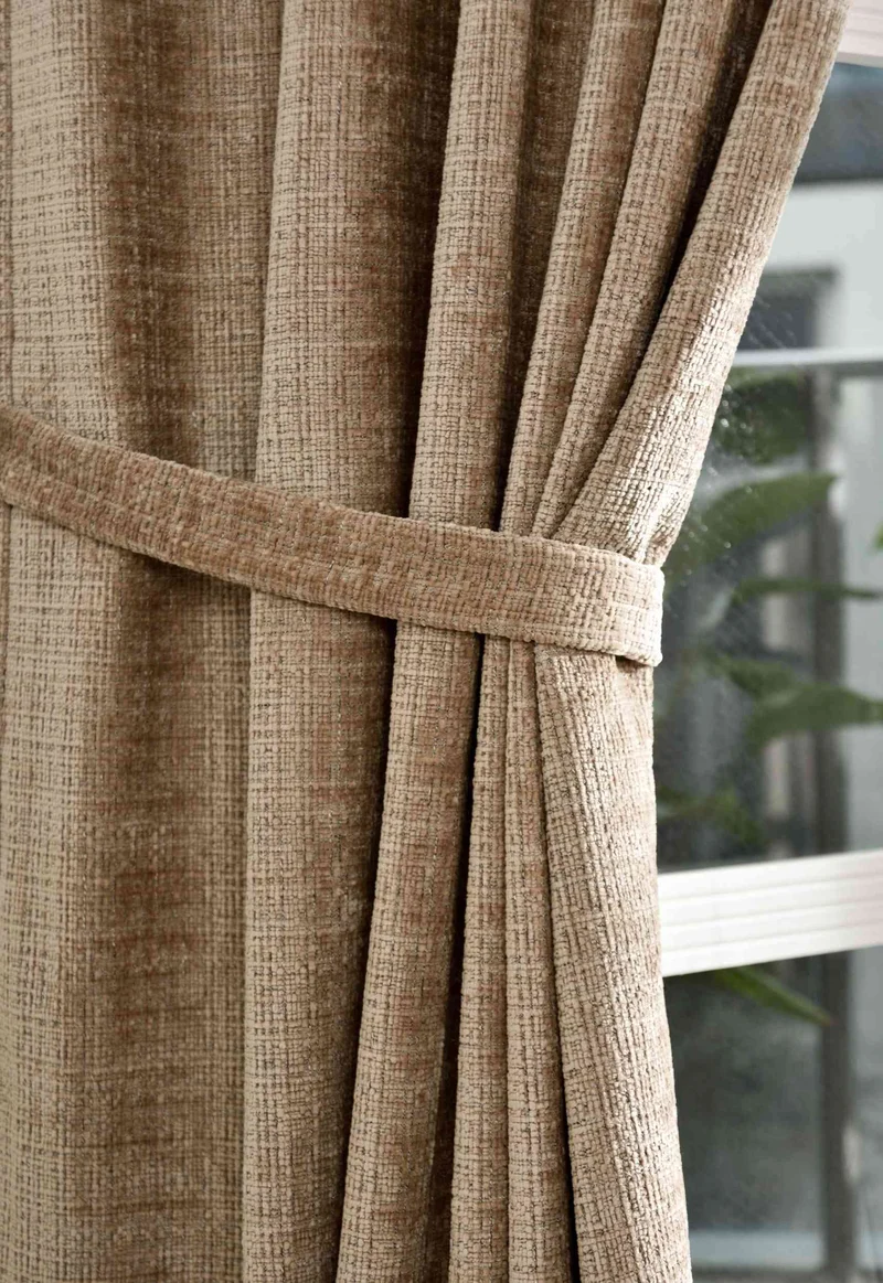 Vorhang Chenille Jacquard »RIGA« mit Multiband-Aufhängung Luxuriöser Stil für Ihr Zuhause 2023500