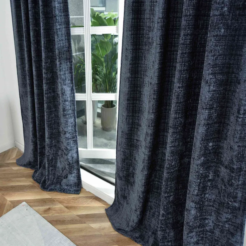 Vorhang Chenille Jacquard »RIGA« mit Multiband-Aufhängung Luxuriöser Stil für Ihr Zuhause 2023500