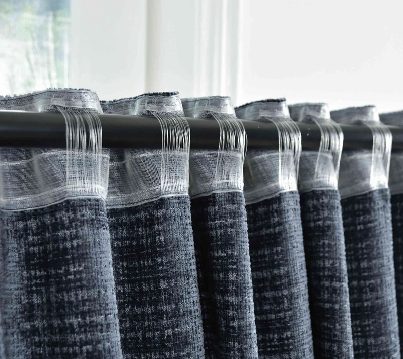 Vorhang Chenille Jacquard »RIGA« mit Multiband-Aufhängung Luxuriöser Stil für Ihr Zuhause 2023500