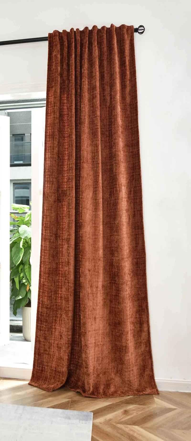 Vorhang Chenille Jacquard »RIGA« mit Multiband-Aufhängung Luxuriöser Stil für Ihr Zuhause 2023500
