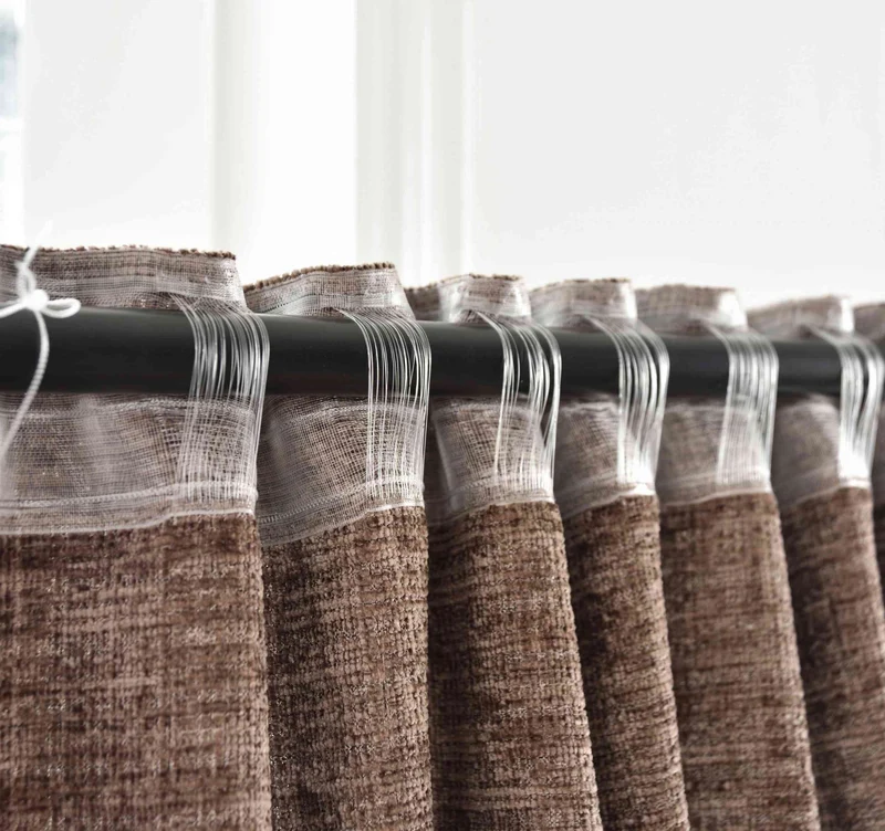Vorhang Chenille Jacquard »RIGA« mit Multiband-Aufhängung Luxuriöser Stil für Ihr Zuhause 2023500