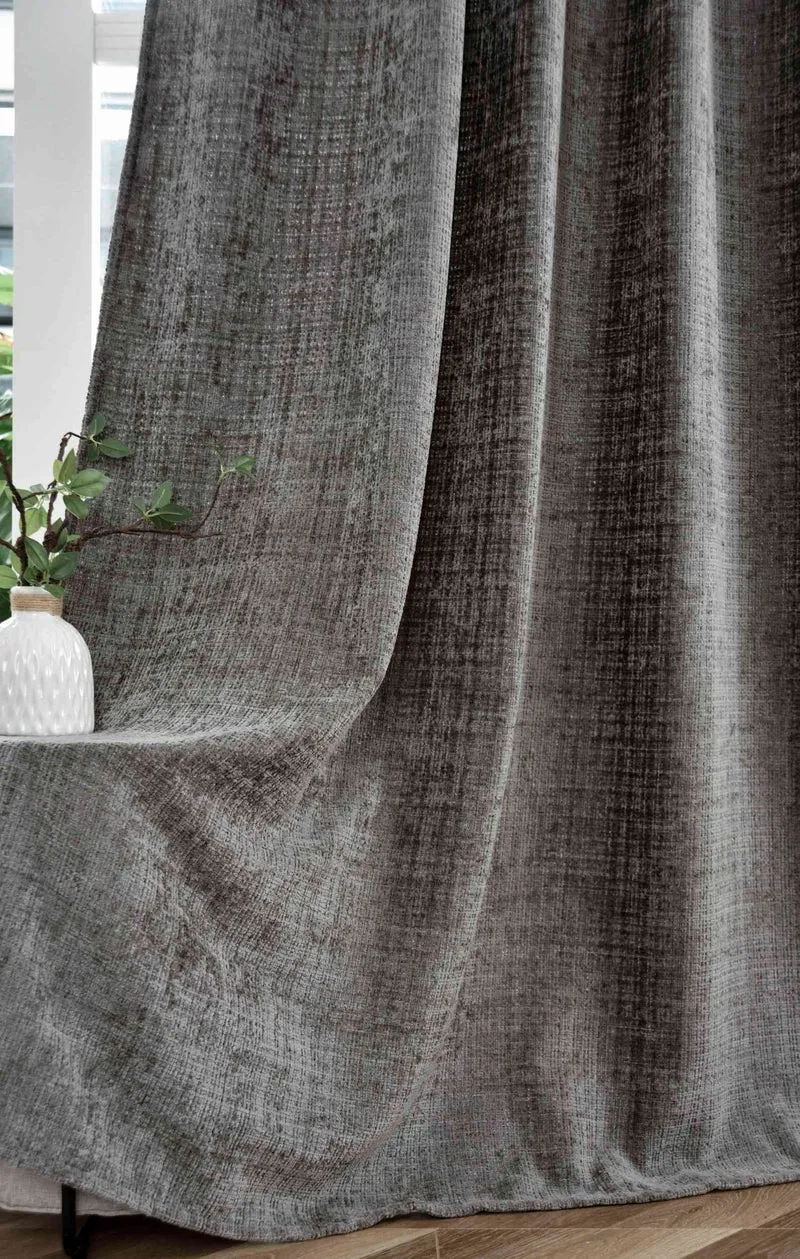 Vorhang Chenille Jacquard »RIGA« mit Multiband-Aufhängung Luxuriöser Stil für Ihr Zuhause 2023500
