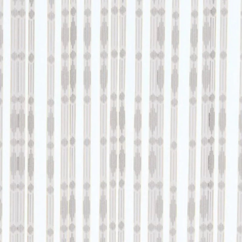 Jacquard-Fadengardine Tom weiß 240x95cm - Albani