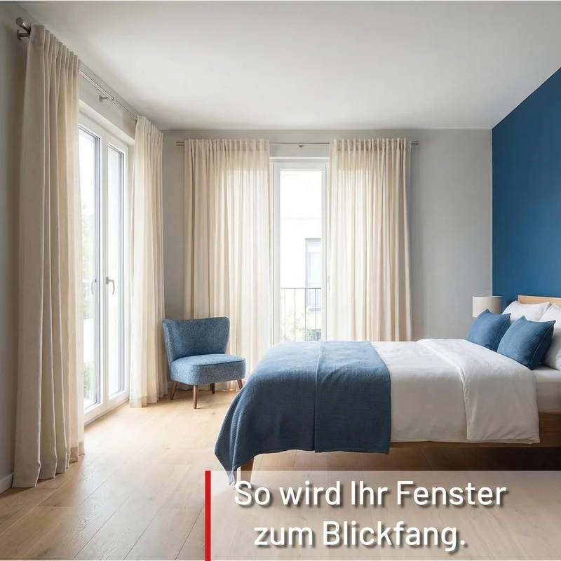 Gardinenstange auf Maß 25mm 1-läufig Edelstahl-optik mit Kappe - Serie Style