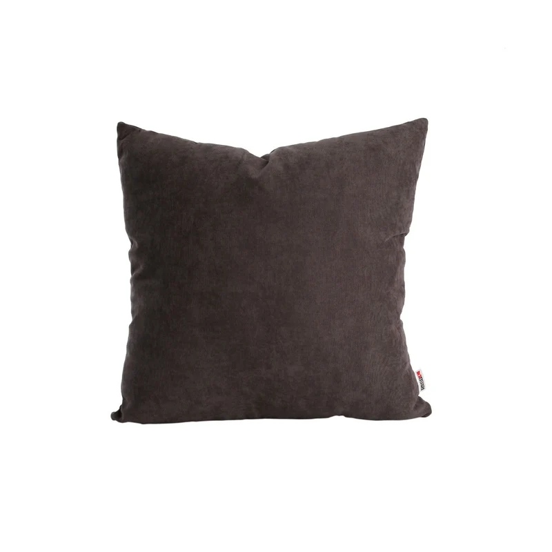 Dekokissen Uni Anthrazit 45x45 cm mit Füllung | OEKO-TEX®