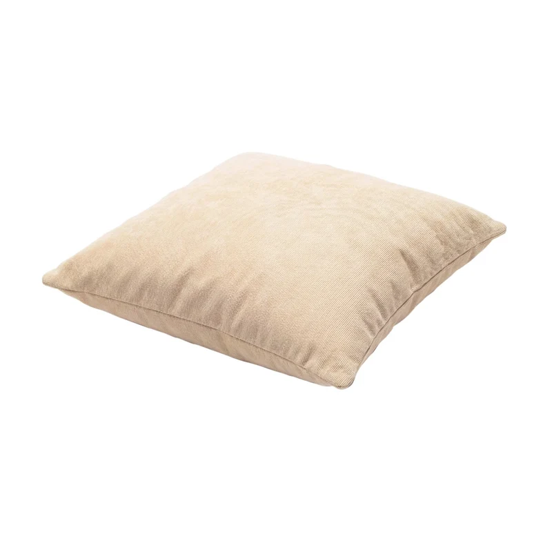 Dekokissen Uni Sand 45x45 cm mit Füllung | OEKO-TEX®