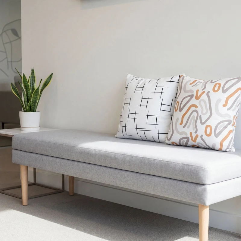 Dekokissen Stripe 45x45 cm mit Füllung | OEKO-TEX®