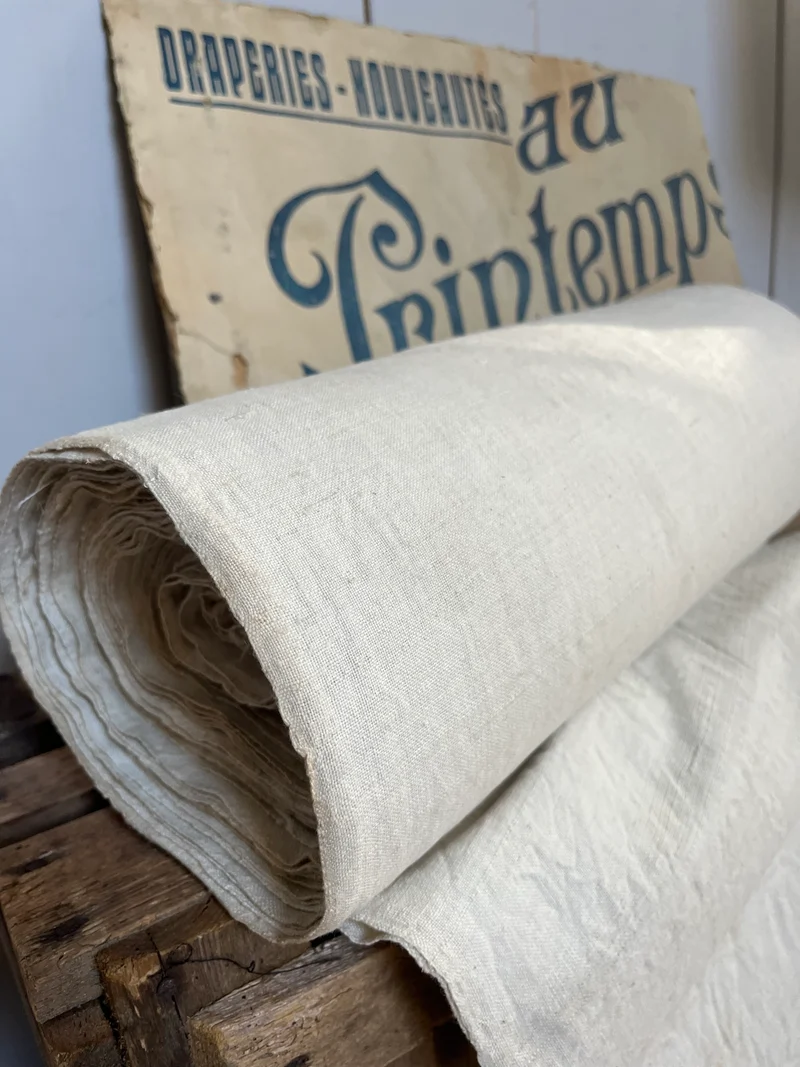 11,1 Meter handgewebtes Leinen 1928