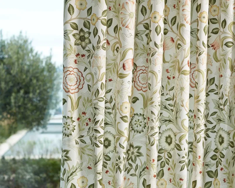 Vorhangstoff Wilhelmina - leaf green 304 cm
