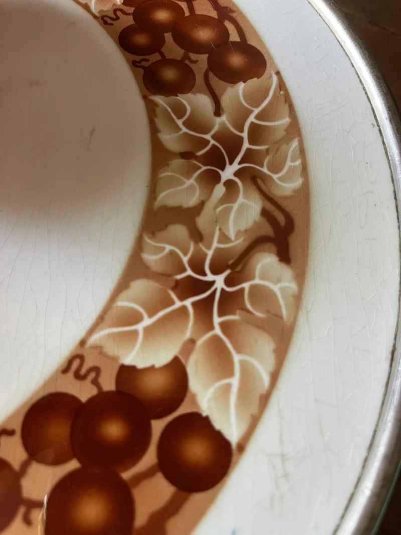 Kuchenplatte Etagere aus Belgien um 1950/60