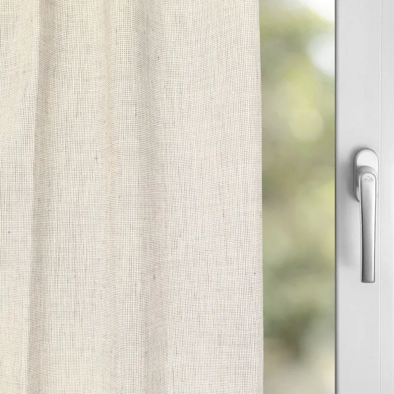 Vorhang EMMA - beige - Kostenloses Stoffmuster