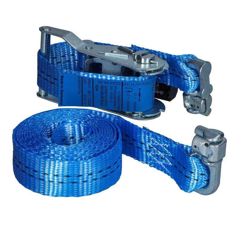 Spanngurt | Ratsche | 35 mm | Airline-Double-Fitting | 3 Meter