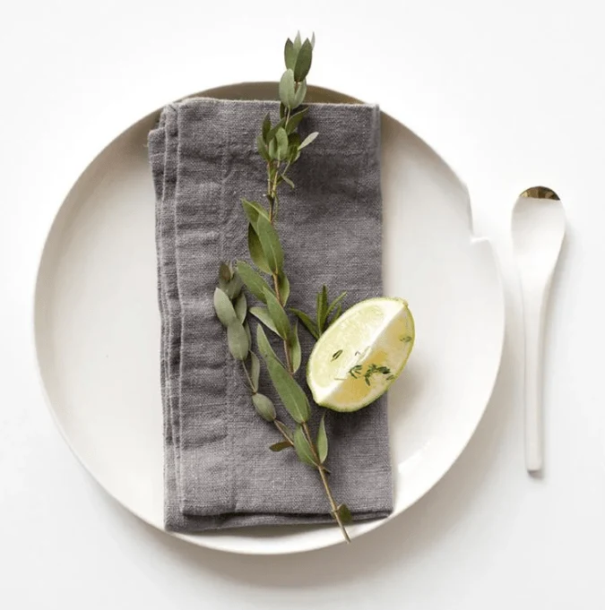 Leinen Tischset-und-Servietten-Bundle