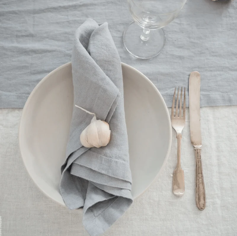 Leinen Tischset-und-Servietten-Bundle