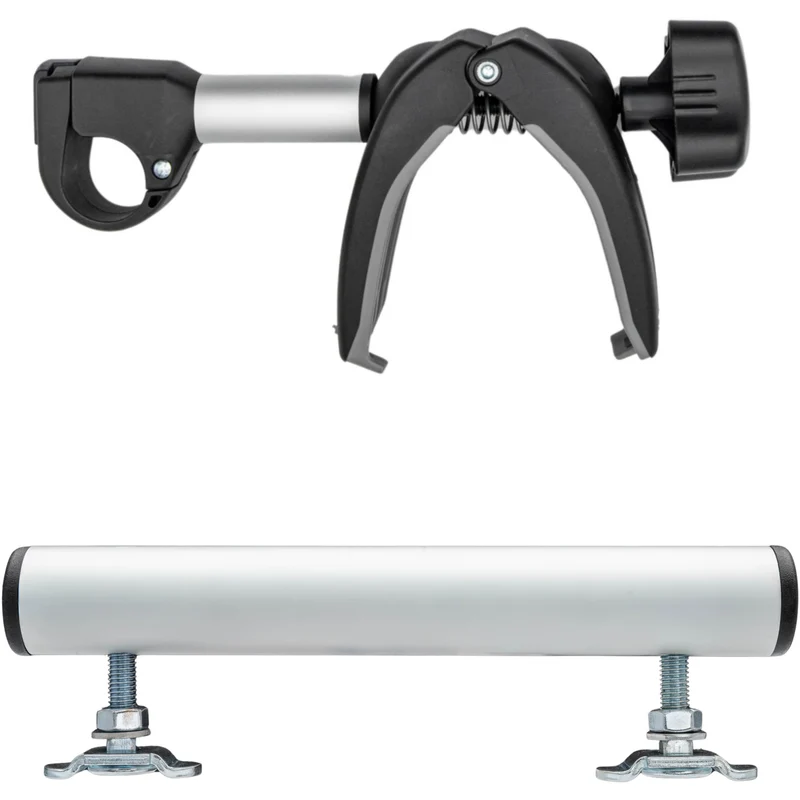 Fahrradhalter für Airline-Zurrschiene