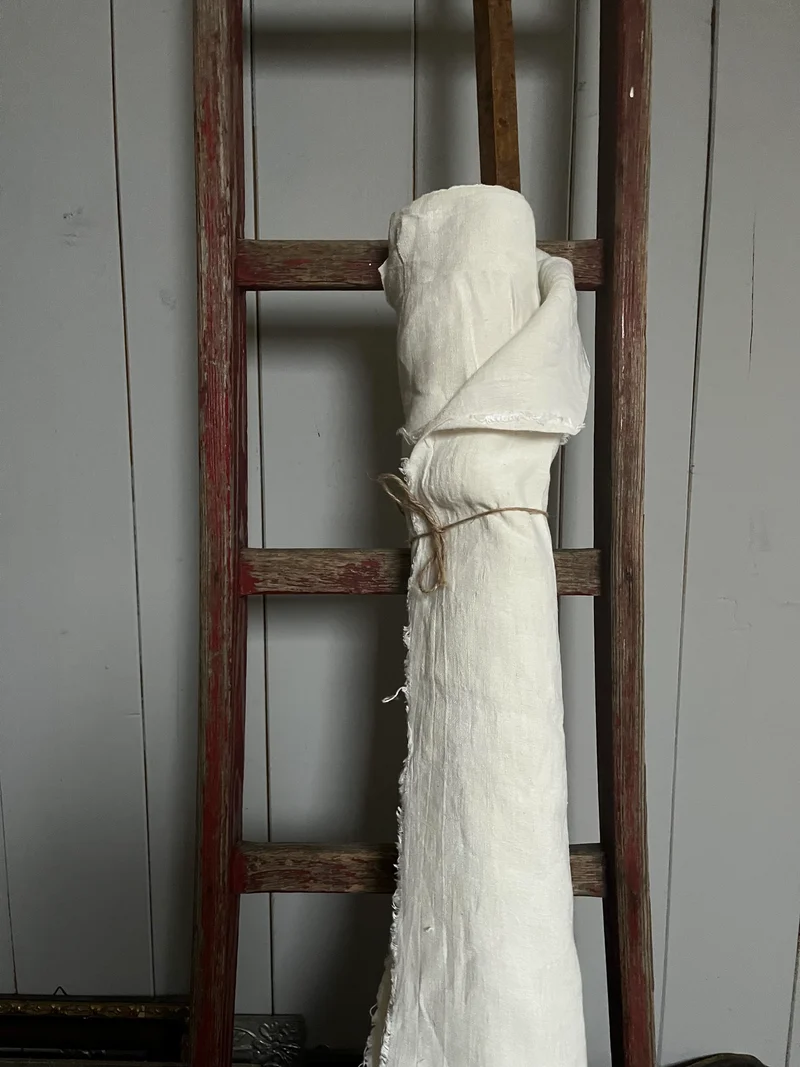 Extrabreit: 2,8 x 1,3 Meter tolles Leinen, sauber