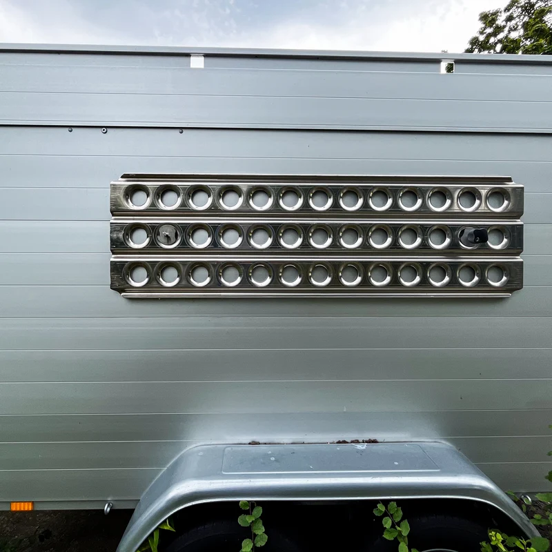 Sandblech Alu Standard (paar)