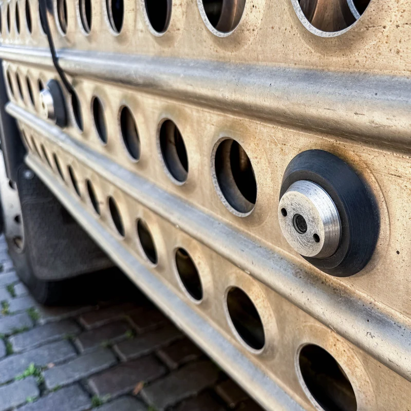 Halterung für Aluminium Sandbleche (paar)