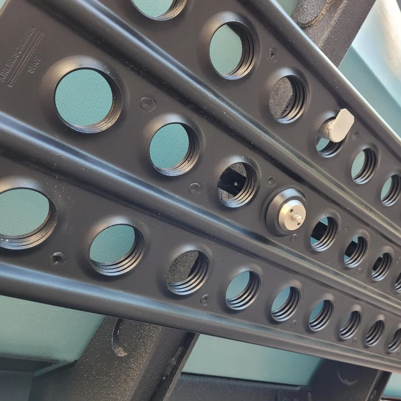 Halterung für Aluminium Sandbleche (paar)