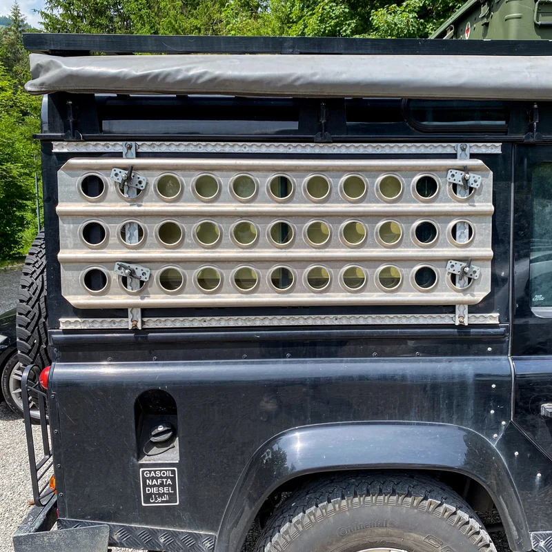 Sandblech Alu Super Heavy Duty (paar)