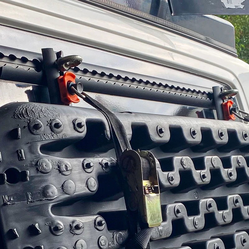 Single Stud Kunststofffitting Orange