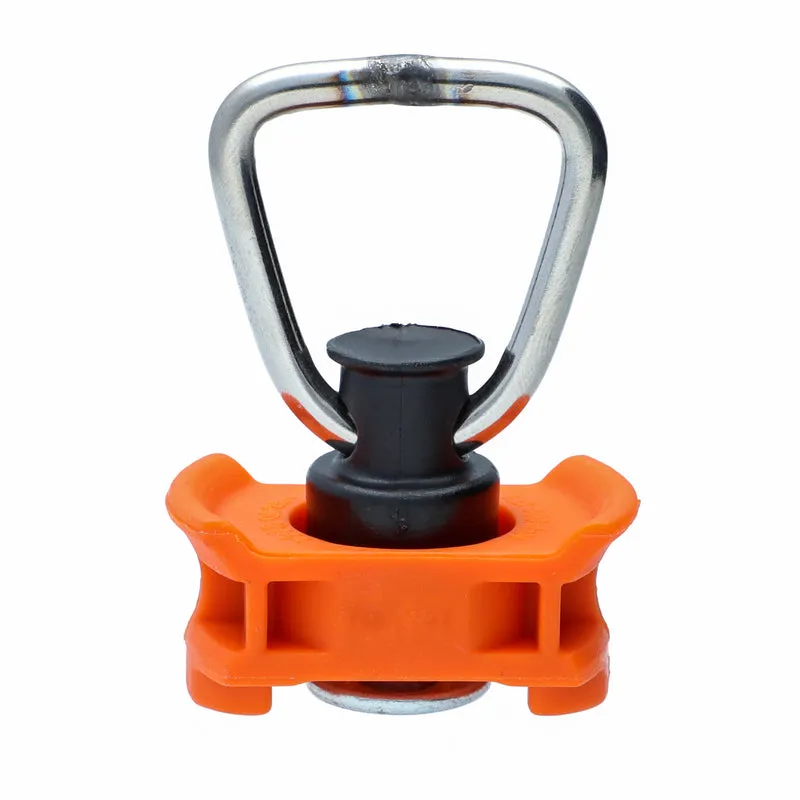 Single Stud Kunststofffitting Orange