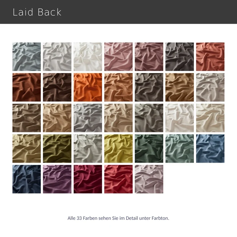 Laid Back – blickdichter Vorhang nach Maß lässige Struktur moderner Leinen-Look