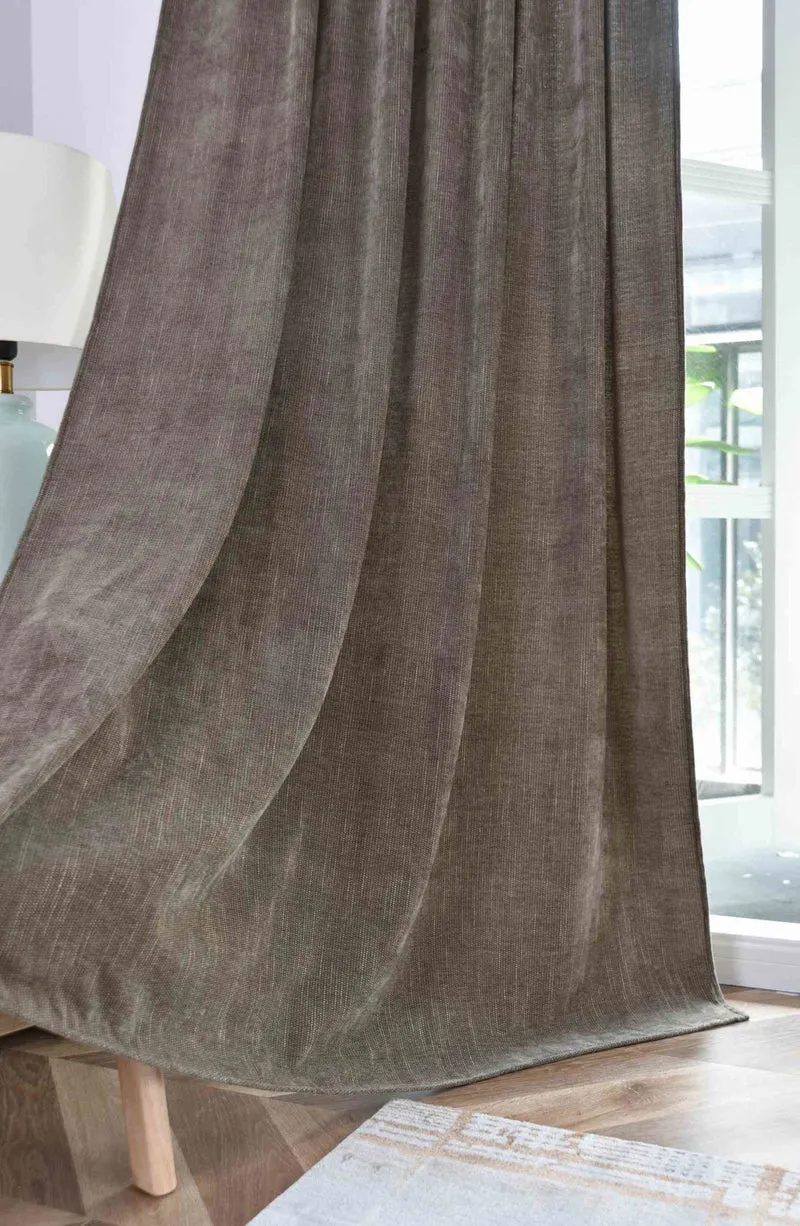 2er Set Jacquard Vorhänge mit Lurex-Effektgarn »HAVANNA« Multiband-Aufhängung: Luxus für Ihr Zuhause 2023340-2