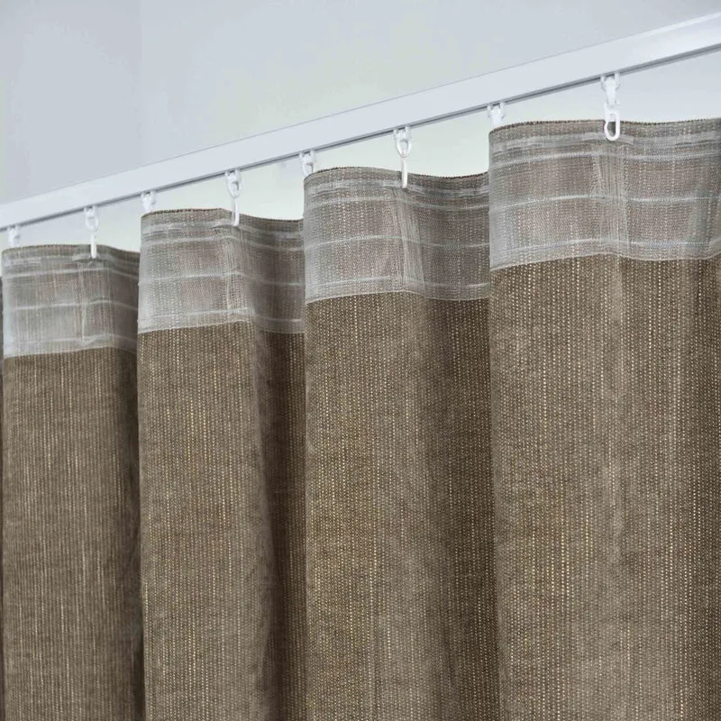 2er Set Jacquard Vorhänge mit Lurex-Effektgarn »HAVANNA« Multiband-Aufhängung: Luxus für Ihr Zuhause 2023340-2