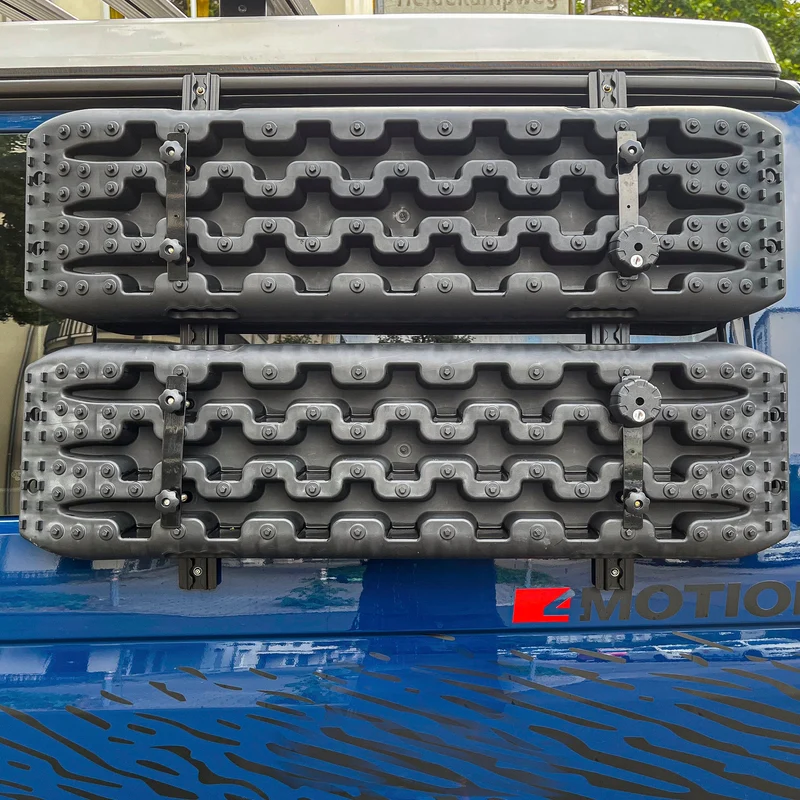 Sandbleche aus Kunststoff 105cm schwarz (paar)
