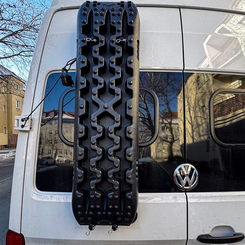 Sandbleche aus Kunststoff 105cm schwarz (paar)