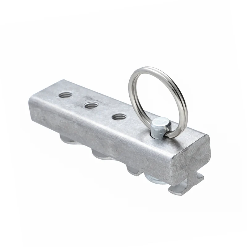 Adapterfitting 3x M8 für Airlineschienen entnehmbar