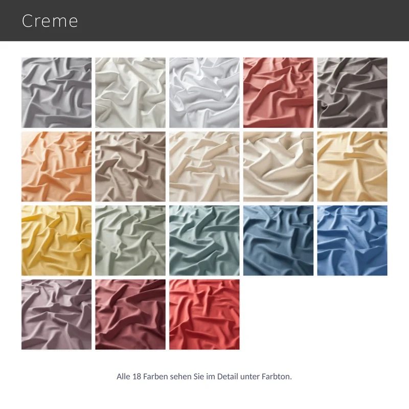 Creme – blickdichter moderner Vorhang nach Maß mit glatter Oberfläche Farben: weiß creme