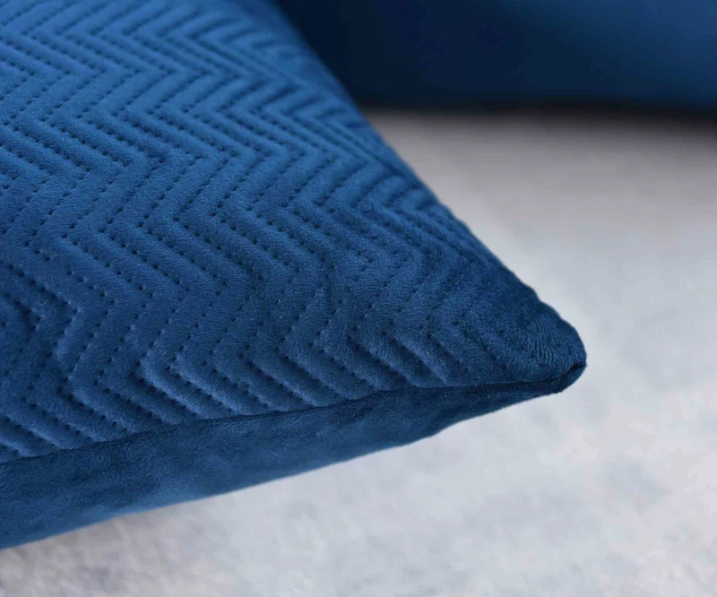 Kissen Dekokissen Jacquard »GRETA« mit Fischgrät-Design pflegeleicht Reißverschluss weiche 320g Füllung - Vielfältige Farbauswahl 2023510