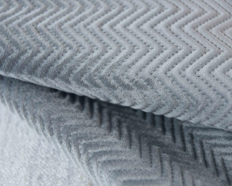 Kissen Dekokissen Jacquard »GRETA« mit Fischgrät-Design pflegeleicht Reißverschluss weiche 320g Füllung - Vielfältige Farbauswahl 2023510
